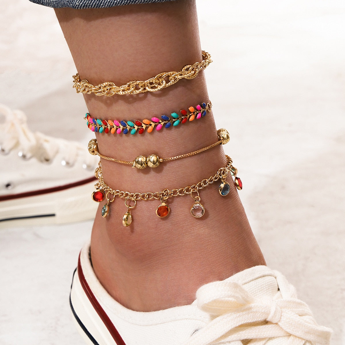 Bracelet On Leg