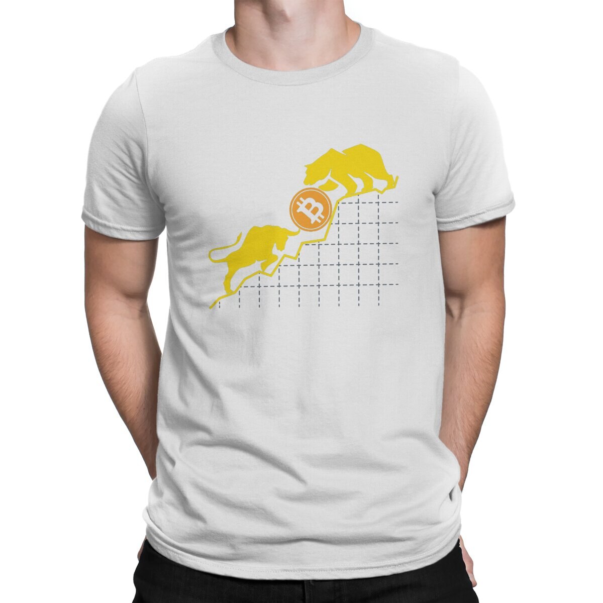 Bitcoin Vintage Polyester T Shirt