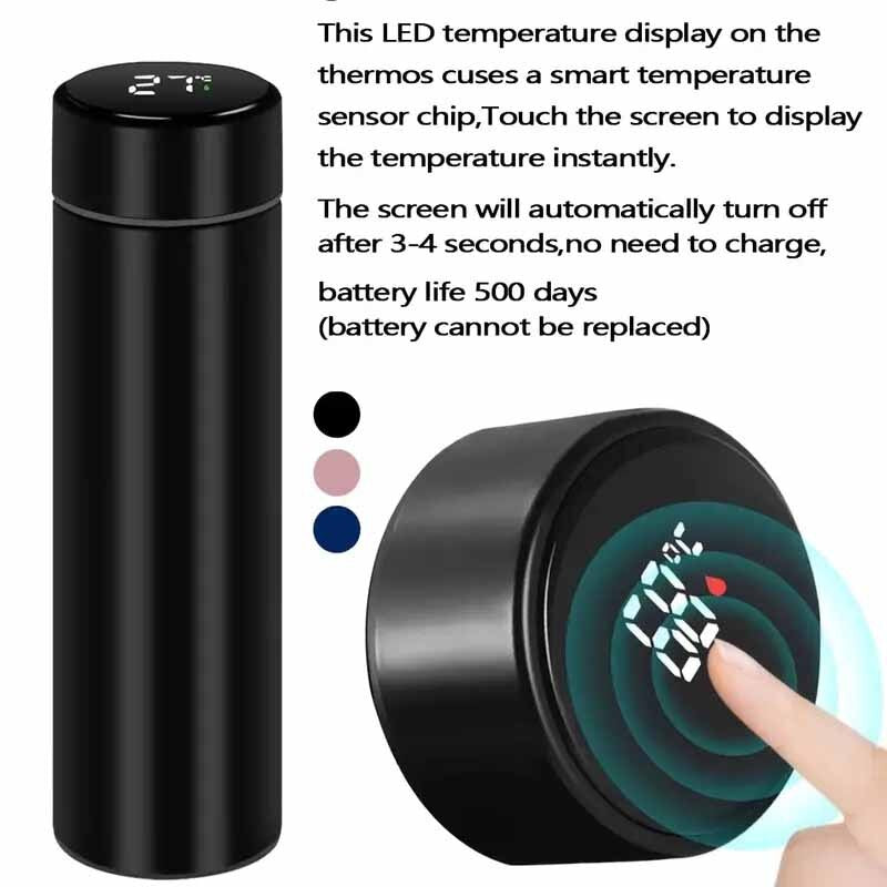 thermos bottle with digital temperature