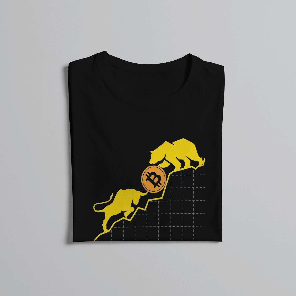 Bitcoin Vintage Polyester T Shirt