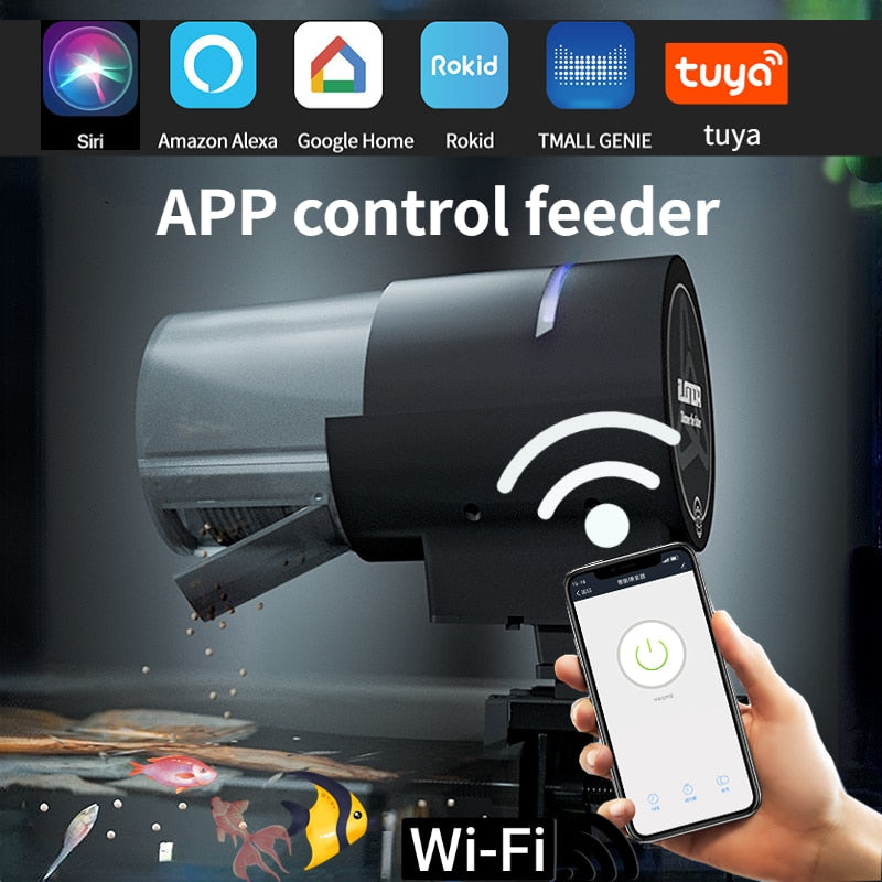 Automatic  FeederWifi Smart Phone App