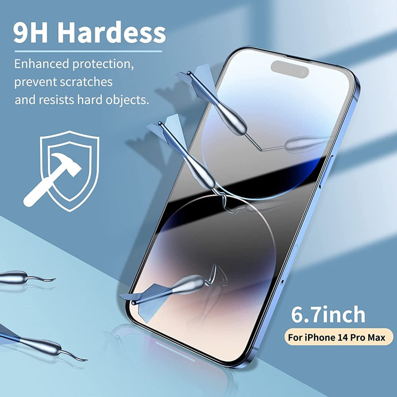 5Pcs Tempered Glass