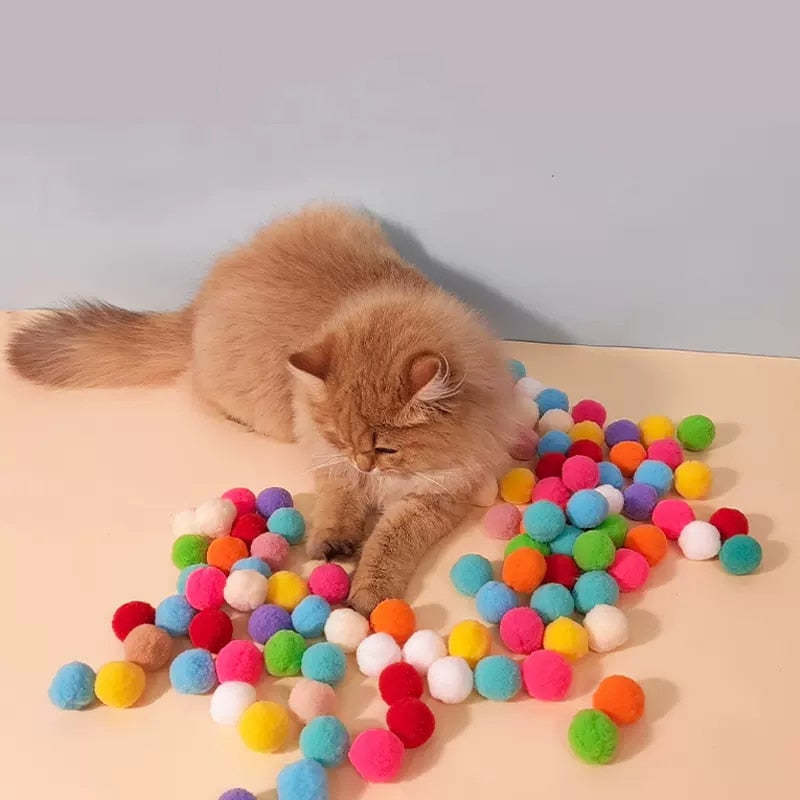 Toys Creative Kittens Mini Pompoms