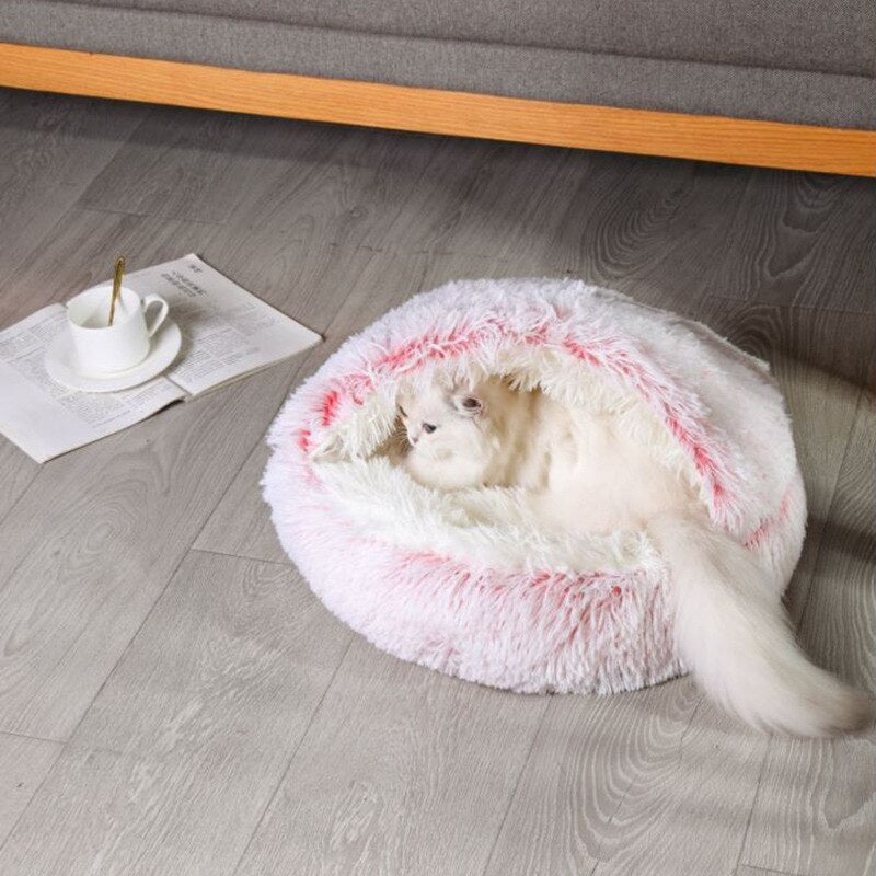 Cat Bed House Warm 2 In 1