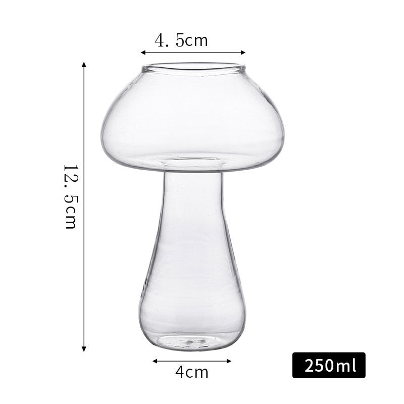 Mushroom Cocktail Glass Cup