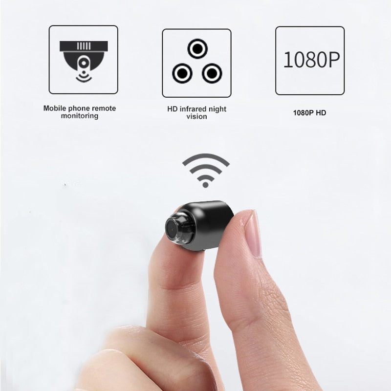 1080P HD Mini Camera WiFi Baby Safety Security Night vision