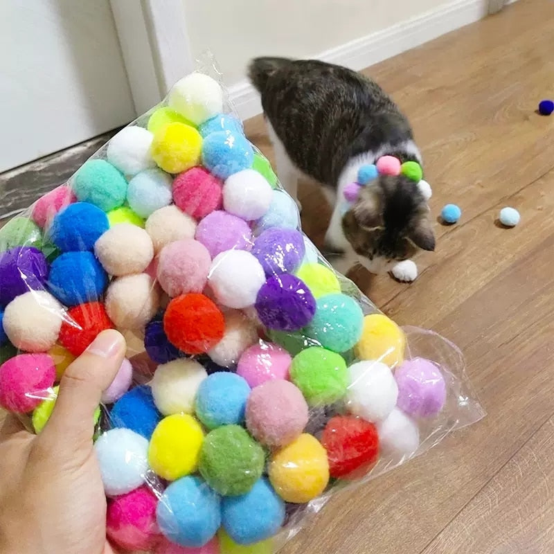 Toys Creative Kittens Mini Pompoms