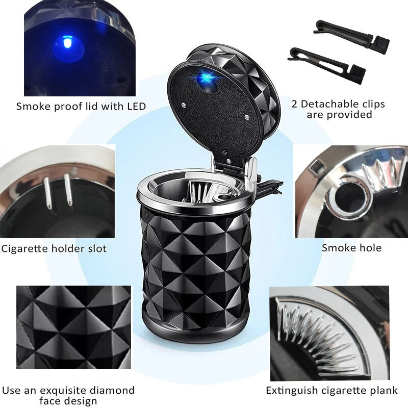 LED Light Ashtray Accessories