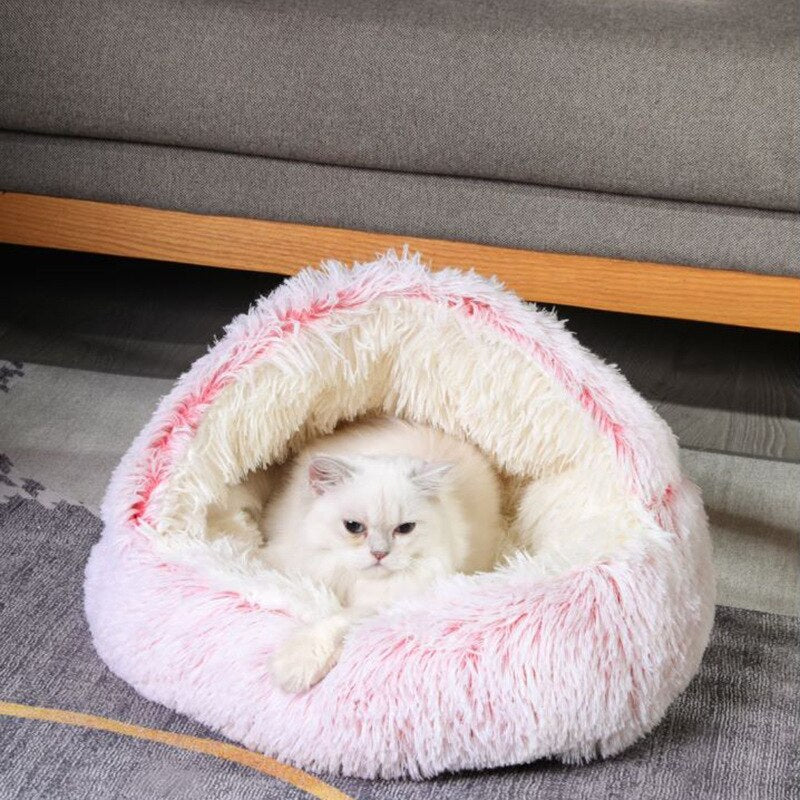 Cat Bed House Warm 2 In 1