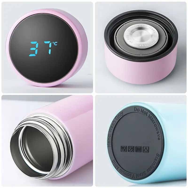 thermos bottle with digital temperature