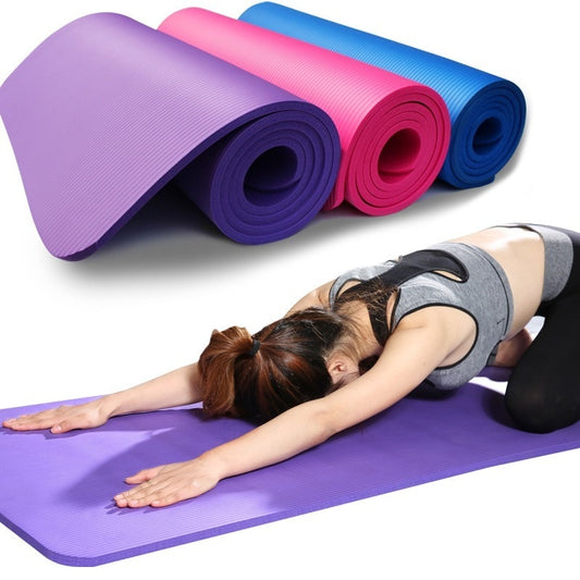 Foam yoga matt