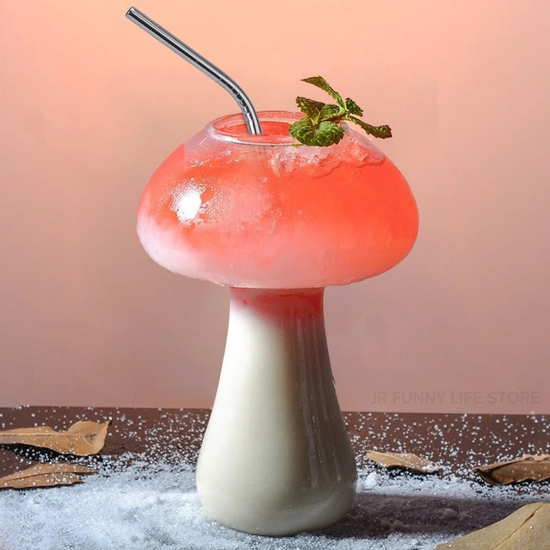 Mushroom Cocktail Glass Cup